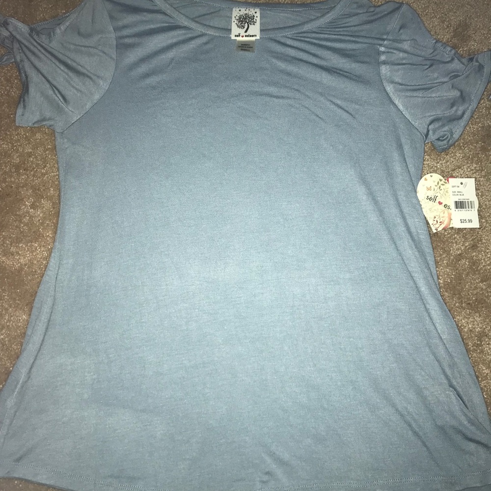 Light Blue Blouse